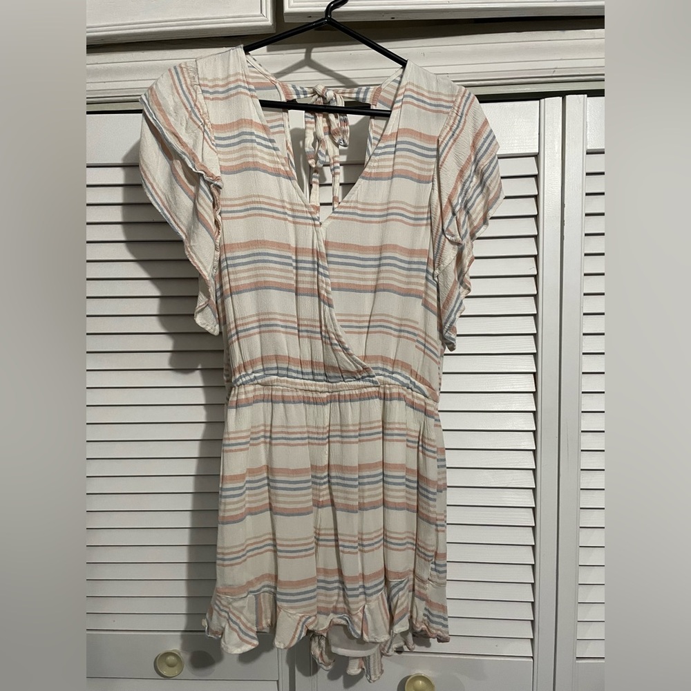 American Eagle Wrap Romper size medium